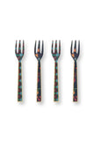 Berry Blues Set/4 Cake Forks Enamelled 14.5cm | 51.060.026