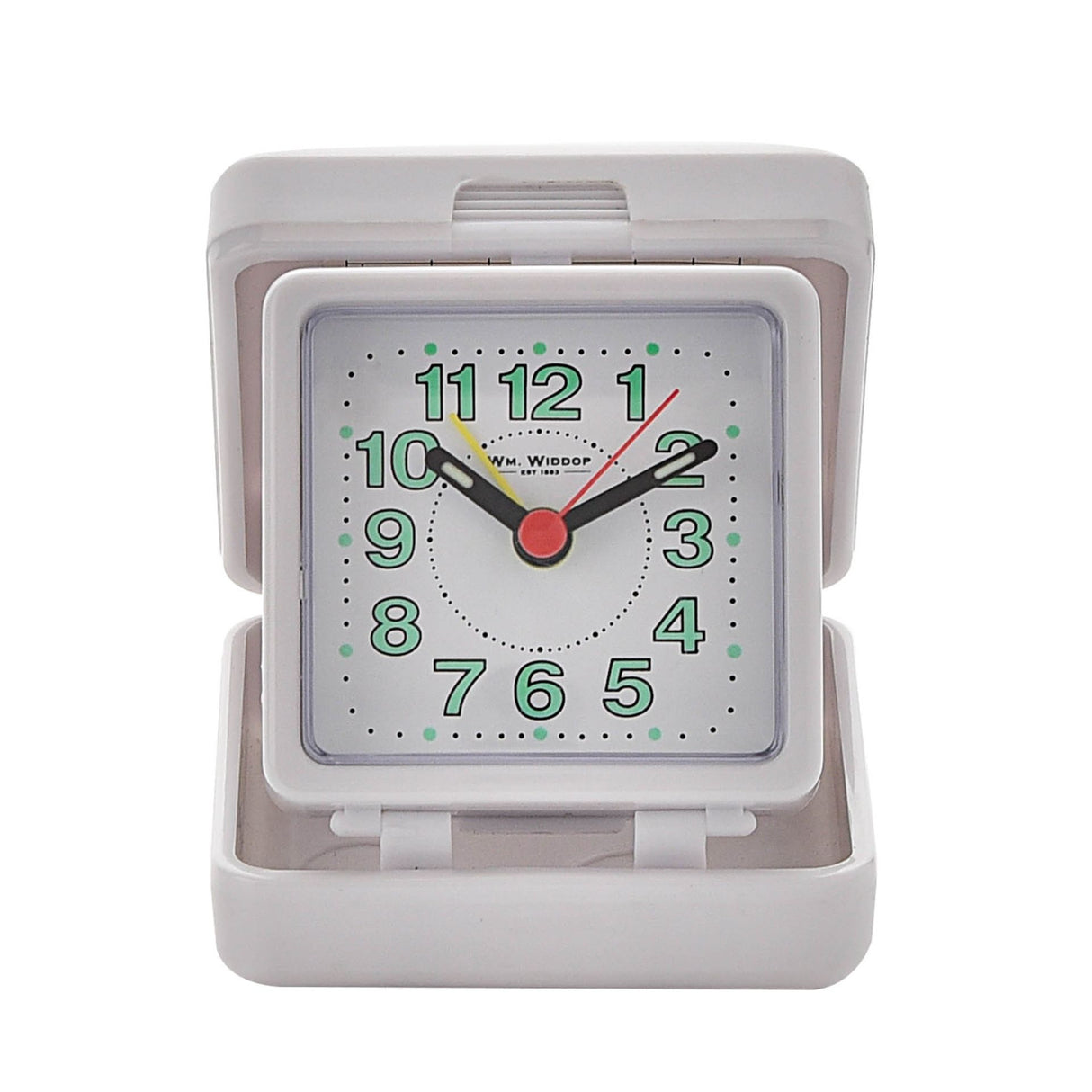 Hometime Quartz Travel Alarm - White | 5165W