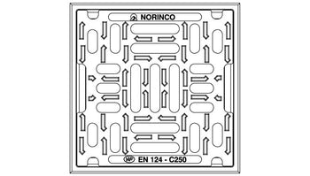 P300lr C250 Gully Grating 300x300 Mm | 528519 02