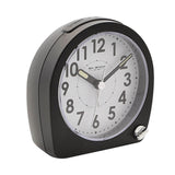 Hometime Round Alarm Clock - Black | 5375BK