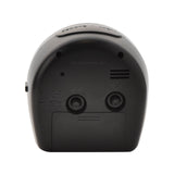 Hometime Round Alarm Clock - Black | 5375BK