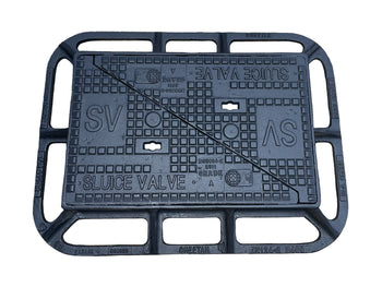 Cheetah D400 Sluice Valve Cover & Frame 445x280 Mm | 710351