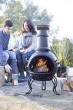 Black Steel Chimenea | 56061-B