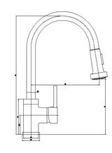 Lucia Single Lever Kitchen Sink Mixer - Chrome | 580072