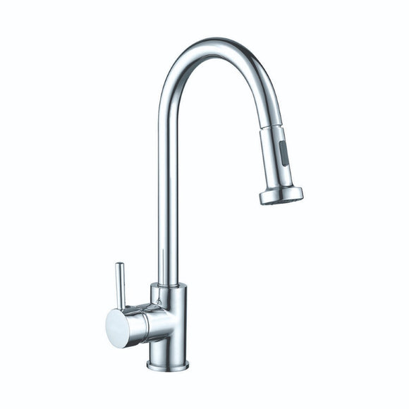 Lucia Single Lever Kitchen Sink Mixer - Chrome | 580072