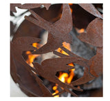 Swallows Fire Globes - Oxidised  | 58566