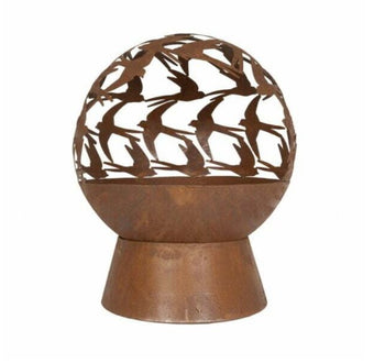 Swallows Fire Globes - Oxidised  | 58566