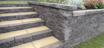 Kilsaran Connemara Pier Cap 550x550x75mm Raven White | 58677