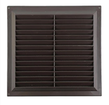 Fixed Grill Brown 125mm (5") Fly Screen | 5904B
