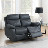 Barkley 2 Seater Manual Recliner Dark Grey | BLY-312-DKGY
