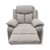 Sarah 1 Seater Manual Recliner - Light Grey | SARAH-311-LG