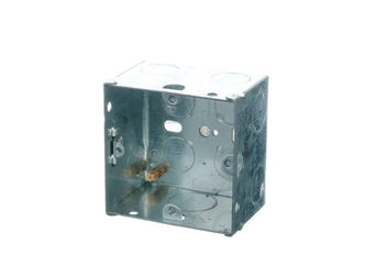 Powermaster 1 Gang 47mm Flush Metal Box | 6016-83