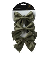 Polyester Bow Pack of 3 - Green | 610647