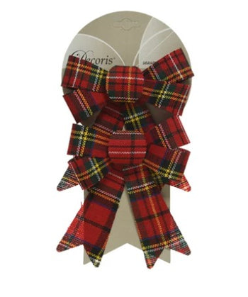 Check Polyester Bow | 611763