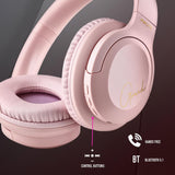 Artica Greed Bluetooth Headphone - Pink | 621518