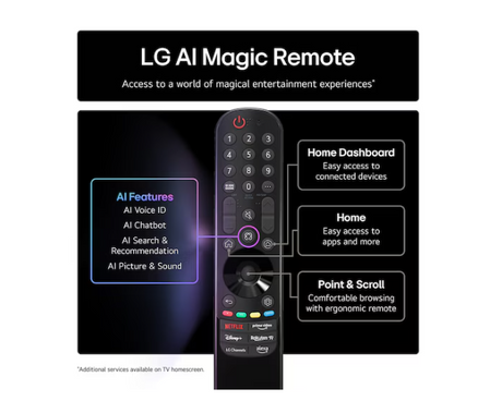 LG 65" Nano Cell 4K UHD LED TV | 65NANO81A6A.AEK