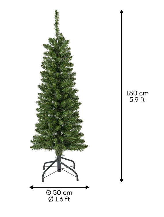 Pencil Pine Tree - Green