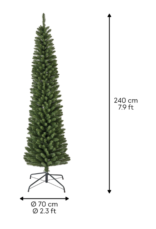 Pencil Pine Tree - Green