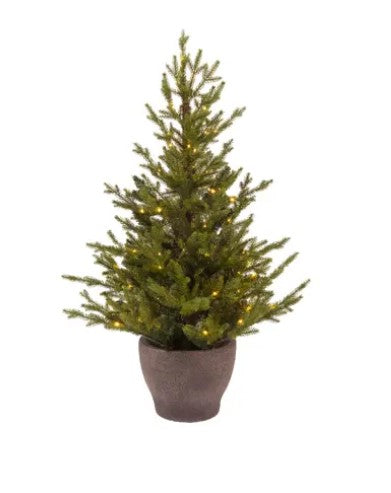 120cm Indoor and Outdoor LED Norway Potted Tree Micro |  680292