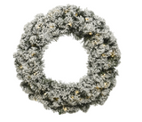 Led Imperial Wreath Snowy 50cm - Warm White | 680475