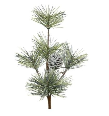 Indoor Snowy Spray with Pinecones | 680764