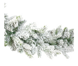 Grandis Garland Snowy 270cm - Green White | 680859