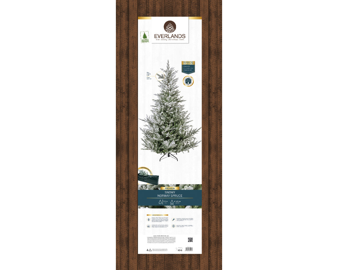 Norway Snowy Spruce 7ft Tree | 684837