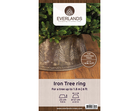 Iron Tree Ring Antique Bronze