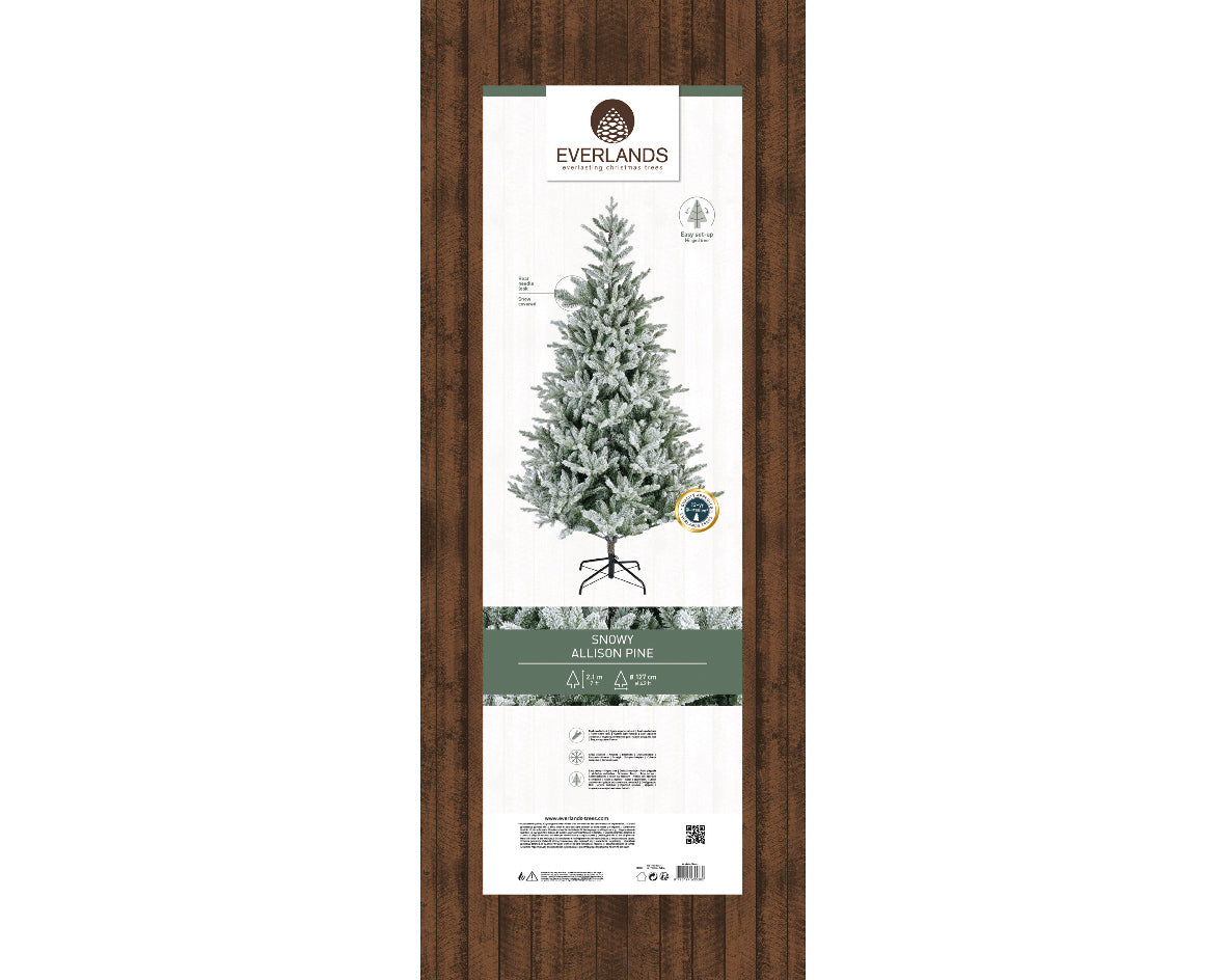 Allison Snowy Pine 7ft Tree | 689856