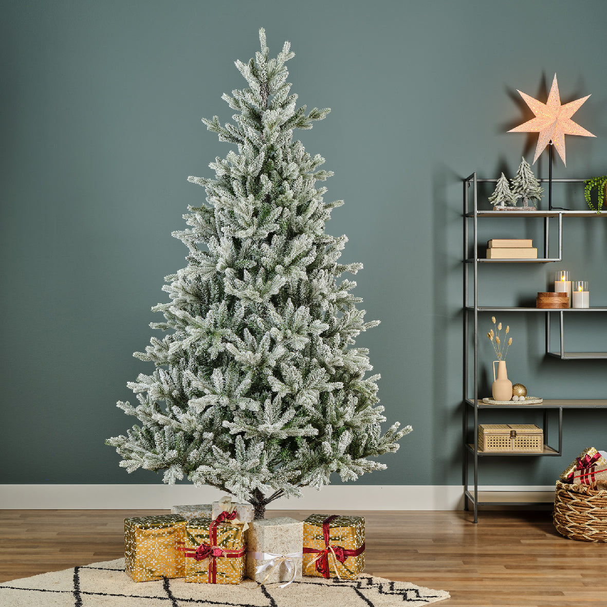 Allison Snowy Pine 7ft Tree | 689856