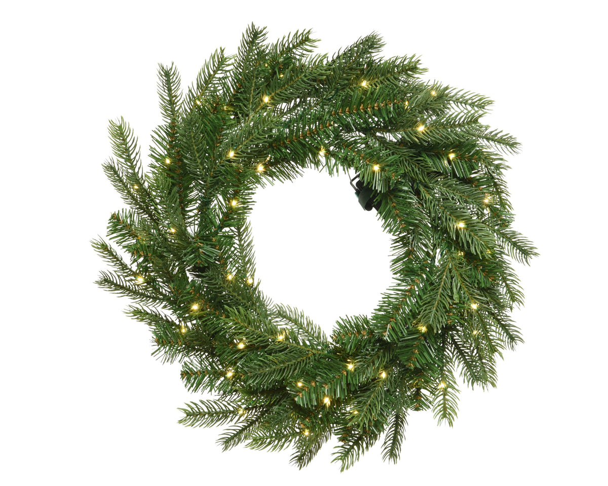Micro Led Grandis Wreath 50cm  | 690410