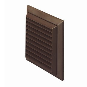 Fixed Grill Brown 150mm (6") Fly Screen | TD426BP