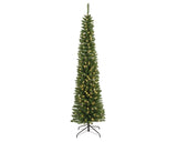 Pencil Pine Pre-lit 8ft Tree | 691896