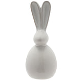 Grey Ceramic Bunny Decoration 28cm | 69608
