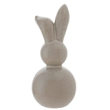 Grey Ceramic Bunny Decoration 19cm | 69609