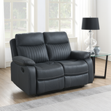Barkley 2 Seater Manual Recliner Dark Grey | BLY-312-DKGY