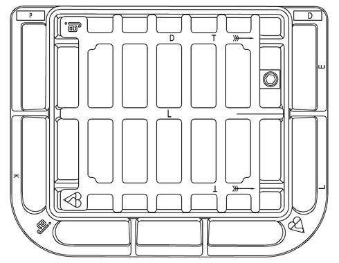 Lion D400 Locked Drainage Grating 360x310 Mm | 710125