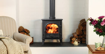 Stovax Stockton 5 Wood Burning Stoves - Matt Black | 721-750