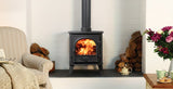 Stovax Stockton 5 Wood Burning Stoves - Matt Black | 721-750