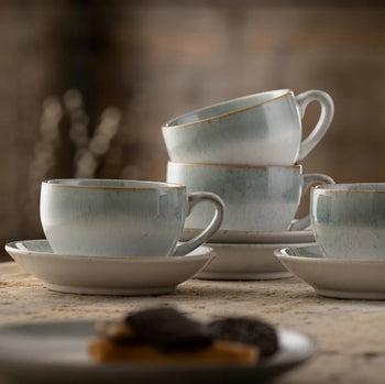 Belleek Living Tivoli Cup & Saucer Set of 4 | 7606