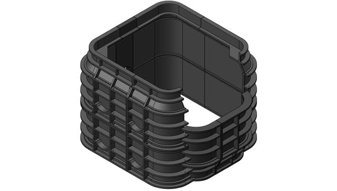Esb Vc2 Plastic Vault Chamber 720x765 Mm | 7E008