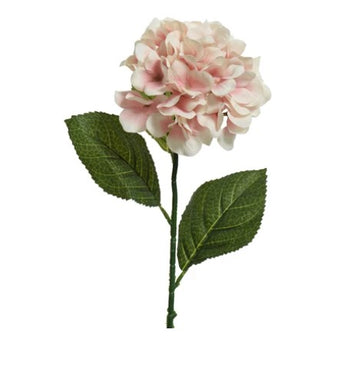 66cm Artificial Hydrangea on Stem - Pink | 800171