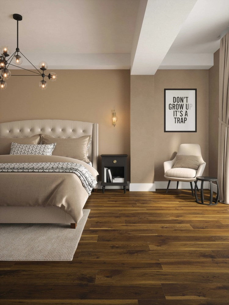 Cathedral Smoked Oak Laminate Flooring AC4 | 8051