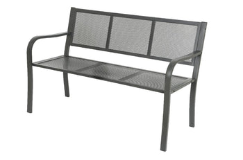 Outdoor Iron Bench - Anthracite | 806463