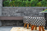Kilsaran Connemara Wall Capping 600x200x63mm Raven/White | 80842