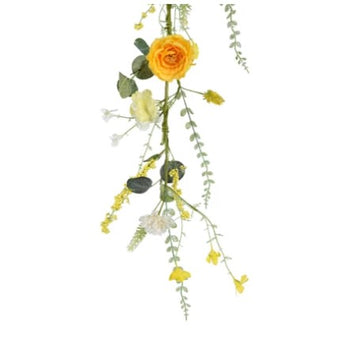 150cm Artificial Yellow Rose Garland | 809288