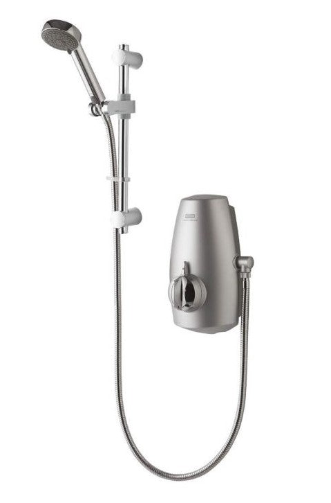 Aqualisa Aquastream Power Shower - Satin Chrome | 813.40.01