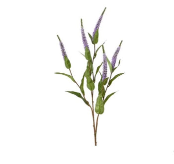 70cm Artificial Salvia Spray on Stem - Lilac | 813015