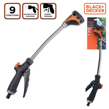 Black & Decker Garden Sprinkler with 9 Settings | 871125223576