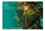52cm Bamboo Flame Solar Torch | 898718